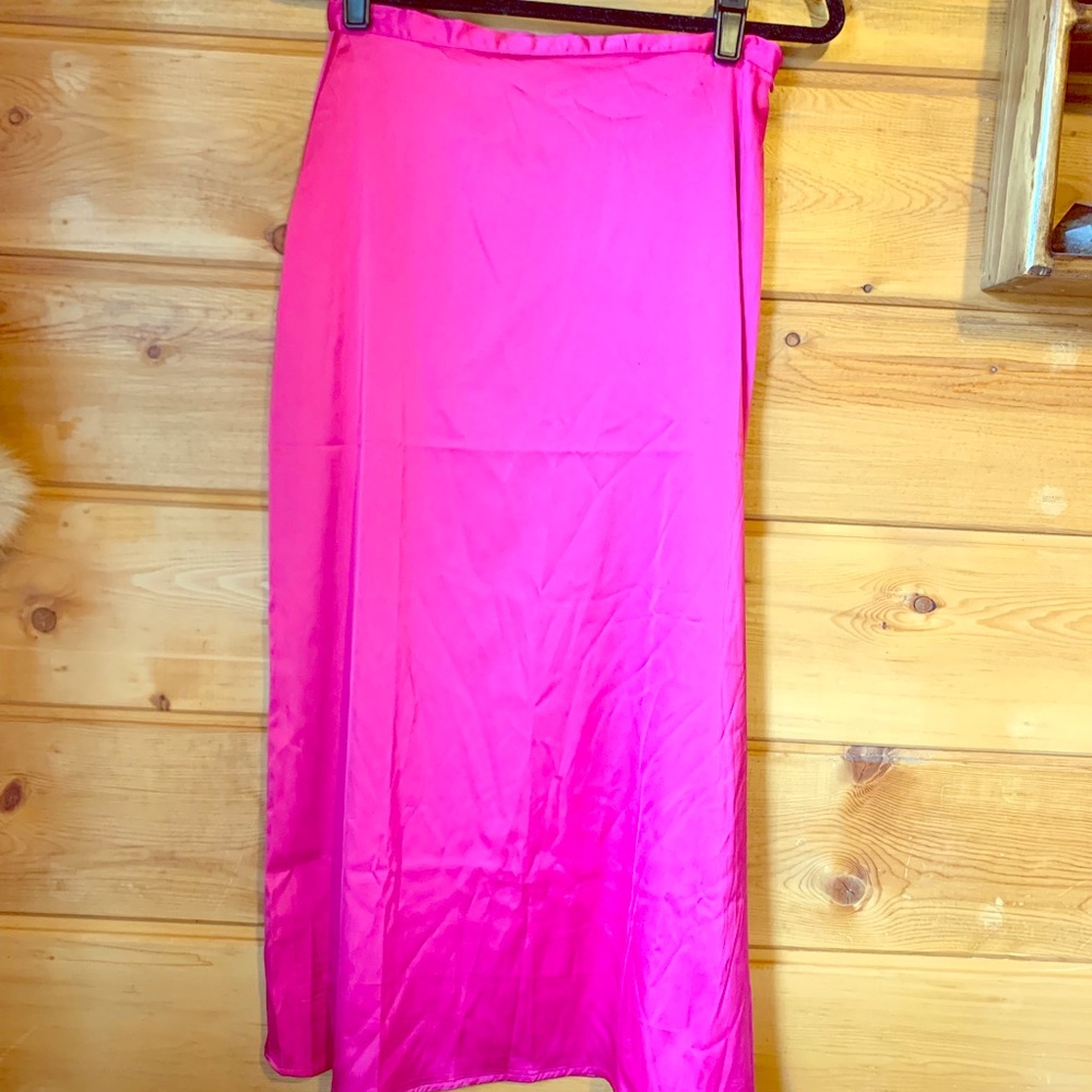 Midi Pink Skirt